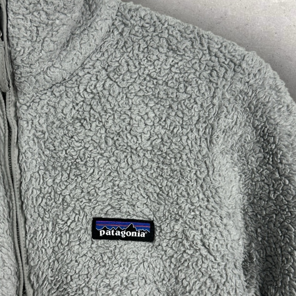 Patagonia Fleece Quarter Zip Pullover Sweater Grey Size Small‎ Hiking Camping S - Picture 4 of 13